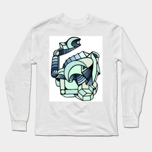 abstract cubism Long Sleeve T-Shirt